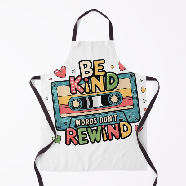 Item preview, Be Kind Words Don't Rewind Vintage Music Lovers 90's 80's T-Shirt designed and sold by Alan Cruz.