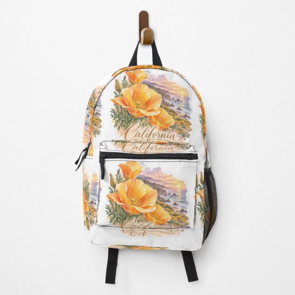 Item preview, California Poppies Along the Pacific designed and sold by Whimspired By Paxx.