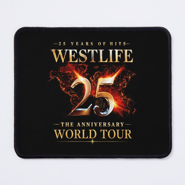 Artikelvorschau, Westlife 25th Anniversary World Tour Classic Pop entworfen und verkauft von R57Palmer.