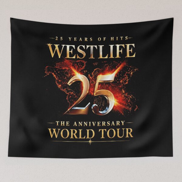 Item preview, Westlife 25th Anniversary World Tour Classic Pop  designed and sold by R57Palmer.