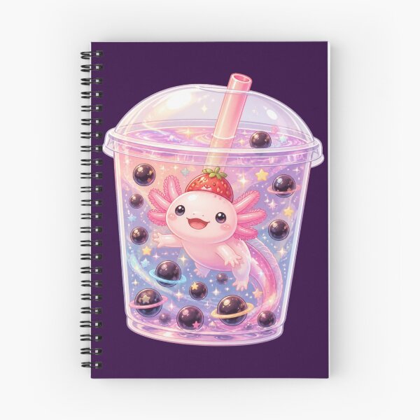 Item preview, Kawaii Axolotl Bubble Tea designed and sold by HoneyBlizz.