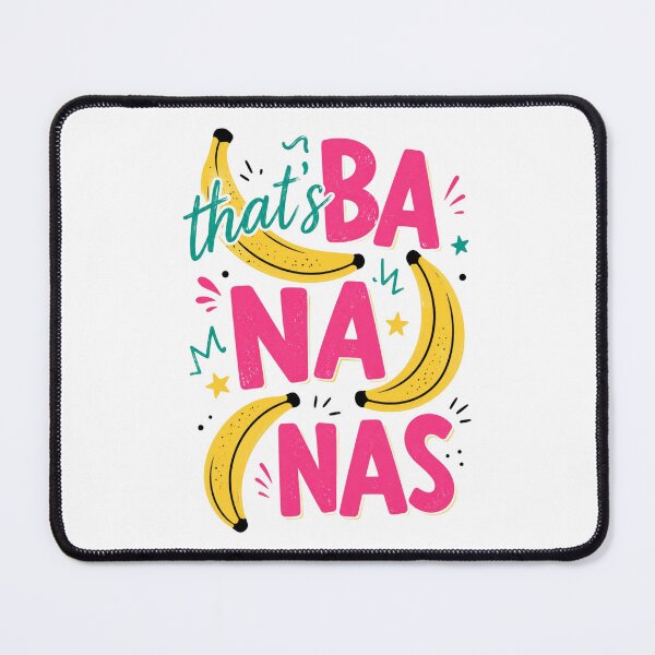 Item preview, That’s Bananas, Funny Retro Banana Pun Summer Fruit, Cute Vintage Tropical Food Graphic, Summer Gift for Banana Lovers designed and sold by Quiajia.