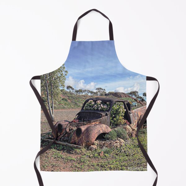 Item preview, Wrecked Old Vintage Car. Western Australian Goldfields. WallsOfFame designed and sold by WallsOfFameAust.