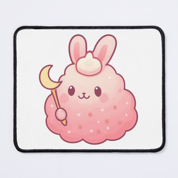 Item preview, cute bunny pink cloud designed and sold by HoneyBlizz.