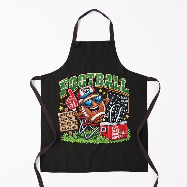 Item preview, Football Game Day designed and sold by Myra365Art.