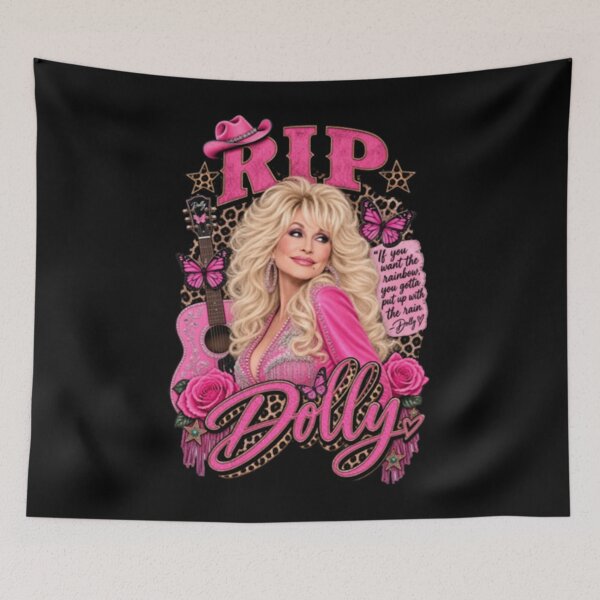 Item preview, Dolly Memorial RIP Country Music Legend Tribute - DOLLY PARTON designed and sold by GuadaPeran.