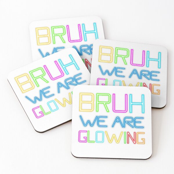 Item preview, Bruh We Are Glowing In My Glowing Era Hello Summer Vacation T-Shirt designed and sold by Atros.