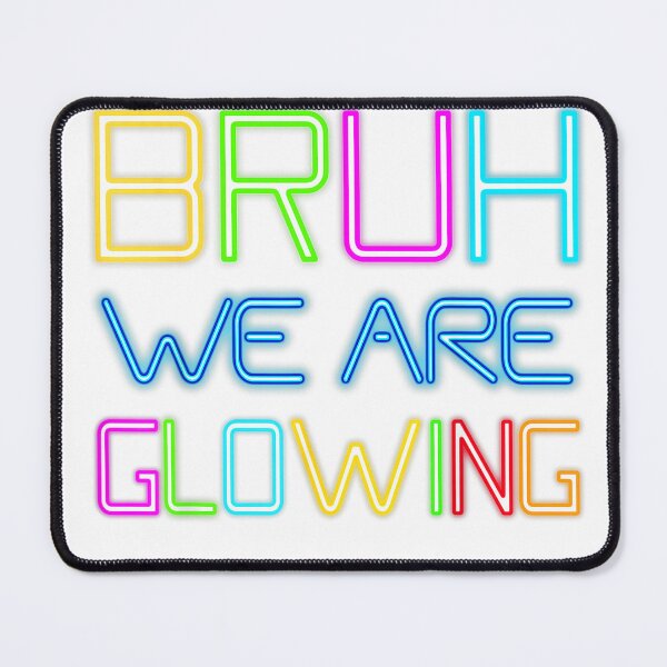 Item preview, Bruh We Are Glowing In My Glowing Era Hello Summer Vacation T-Shirt designed and sold by Atros.