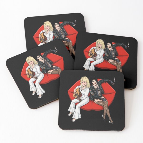 Item preview, Dolly Parton and Tim Curry REST IN PEACE designed and sold by GuadaPeran.