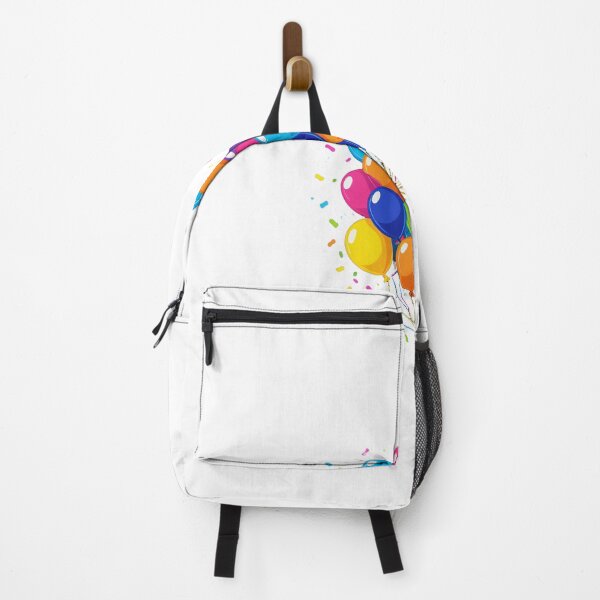 Item preview, Birthday Balloons and Confetti Icon Neon Glow Dark Style – Birthday gift idea designed and sold by michallechowicz.