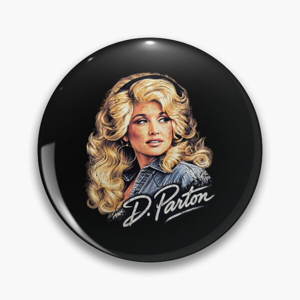 Item preview, Vintage Dolly Parton Denim Portrait designed and sold by GuadaPeran.