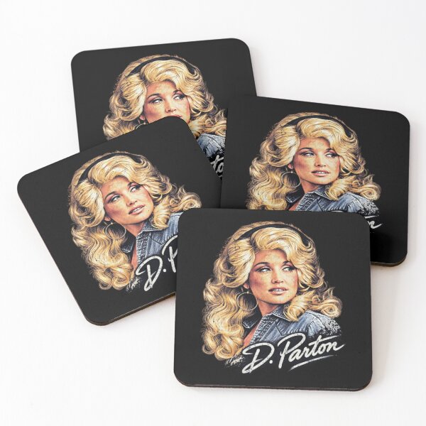 Item preview, Vintage Dolly Parton Denim Portrait designed and sold by GuadaPeran.