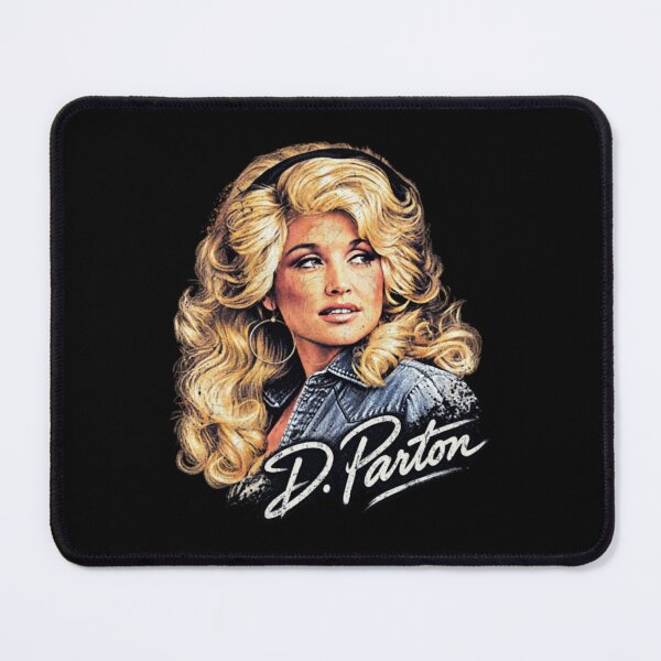 Item preview, Vintage Dolly Parton Denim Portrait designed and sold by GuadaPeran.