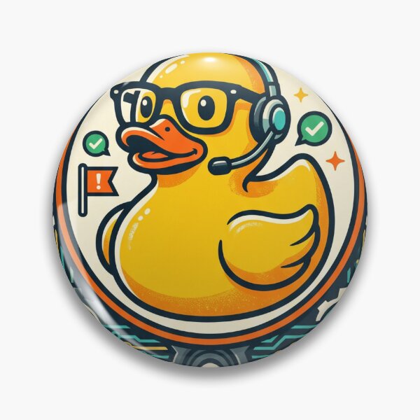 Artikelvorschau, Senior Debugging Advisor Rubber Duck Developer Humor entworfen und verkauft von TechNexusPrints.