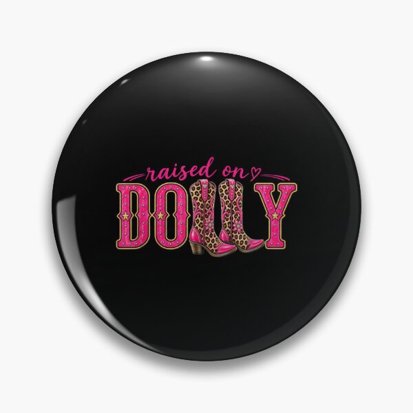 Item preview, Raised On Dolly Parton Country Music Fan Cowgirl Woman designed and sold by GuadaPeran.