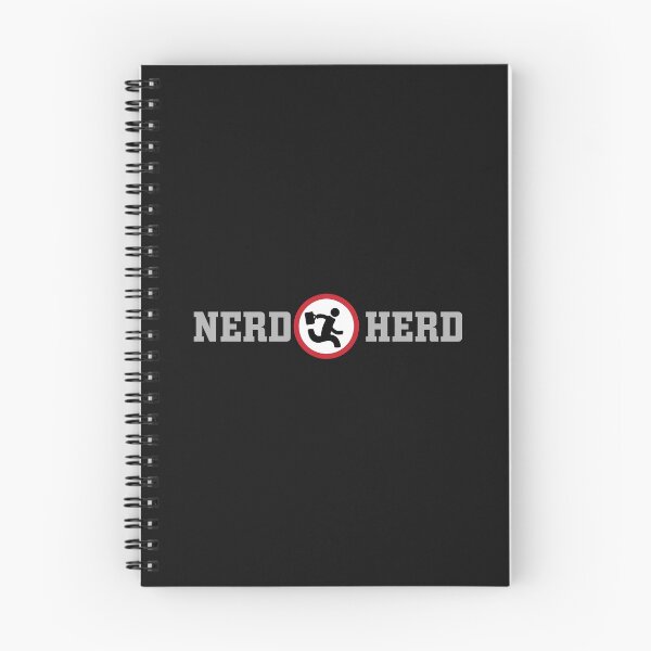 Item preview, NERD HERD Sign  Witty Identity Wear designed and sold by Kendwninig.