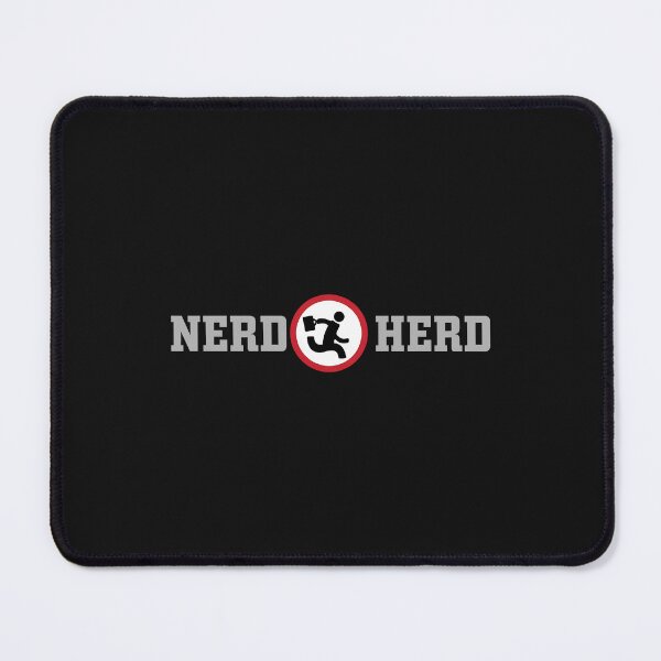 Item preview, NERD HERD Sign  Witty Identity Wear designed and sold by Kendwninig.