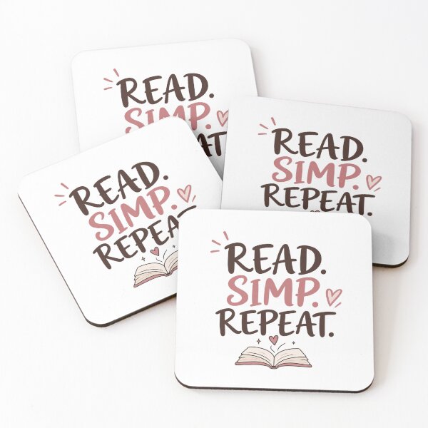 Item preview, Read Simp Repeat Funny Book Lover designed and sold by slestore.