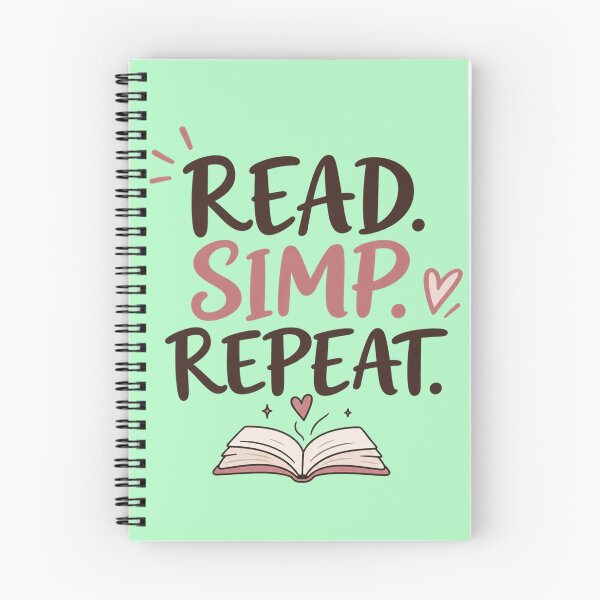 Item preview, Read Simp Repeat Funny Book Lover designed and sold by slestore.