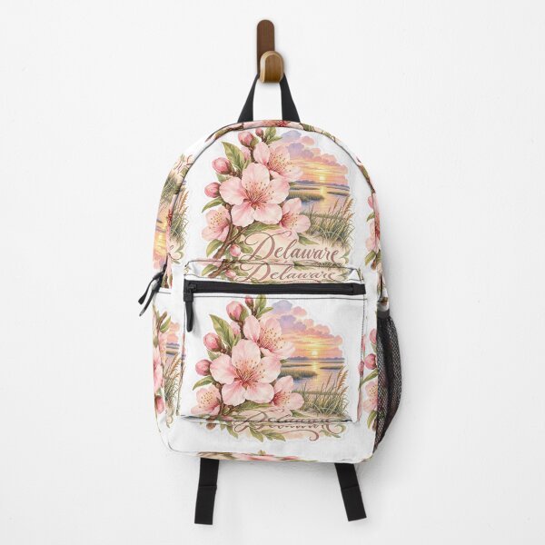 Item preview, Delaware Peach Blossoms Coastal Marsh designed and sold by Whimspired By Paxx.
