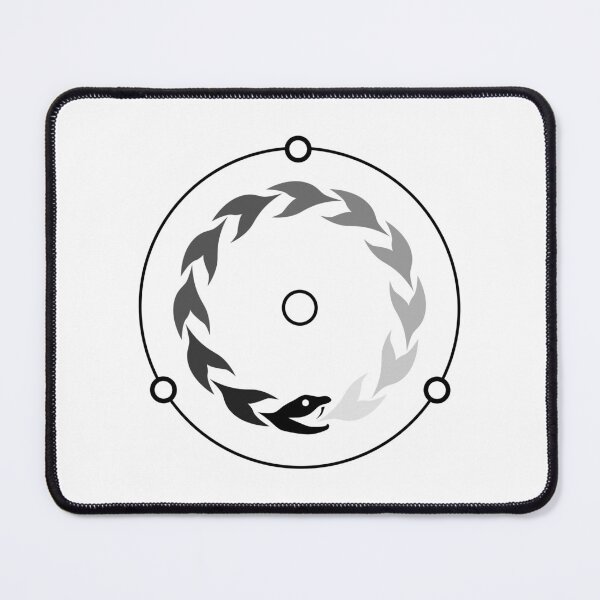 Item preview, Black Ouroboros - Eternal Serpent designed and sold by Hexagon6-art.