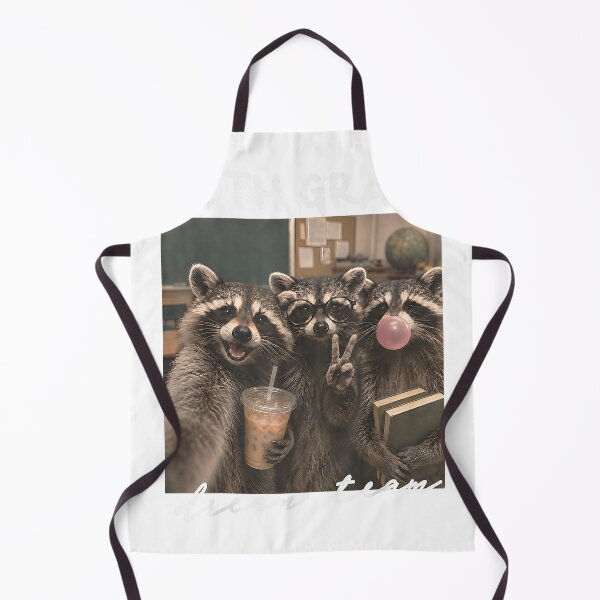 Item preview, 5th Fifth Grade Dream Team Back to School Raccoon Teacher T-Shirt designed and sold by MixyMugs.