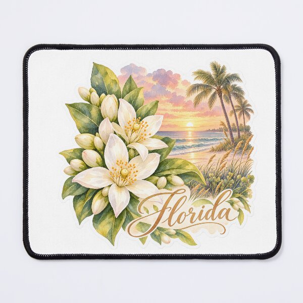 Item preview, Florida Orange Blossoms Coastal Sunset designed and sold by Whimspired By Paxx.
