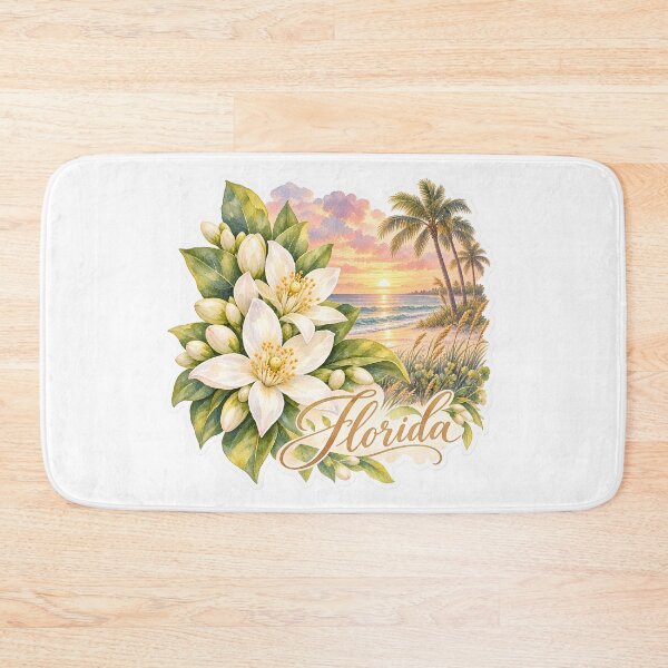 Item preview, Florida Orange Blossoms Coastal Sunset designed and sold by Whimspired By Paxx.