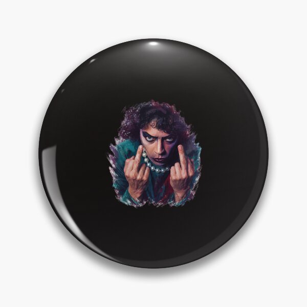 Item preview, Tim-Curry-Dr Frank-N-Furter Middle Finger Rocky Horror Picture Show Funny designed and sold by DYALEEZ-XCR.