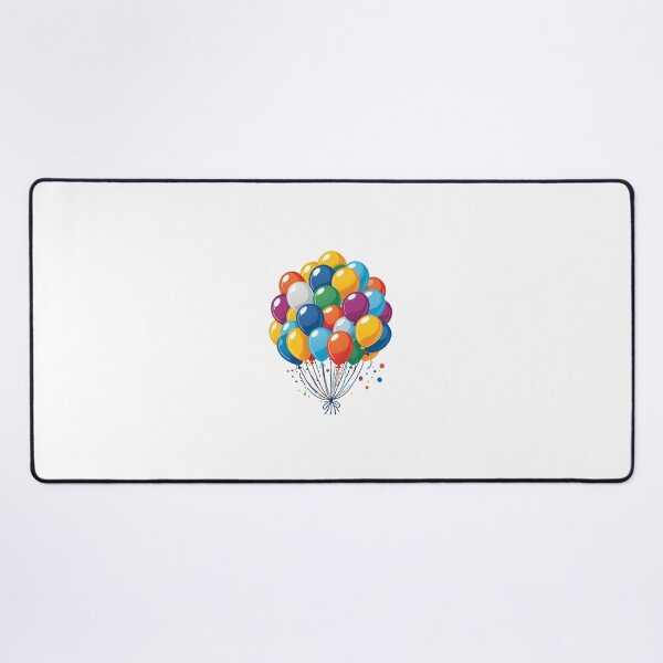 Item preview, Birthday Balloons and Confetti Icon Winter Holiday Style – Birthday gift idea designed and sold by michallechowicz.