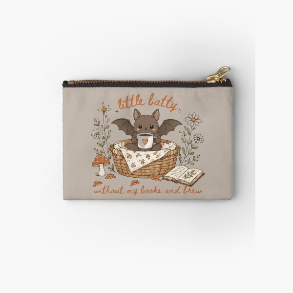 Item preview, Books and Coffee Cute Bat Reading Love to Read Fall Bookish designed and sold by Forevermore.