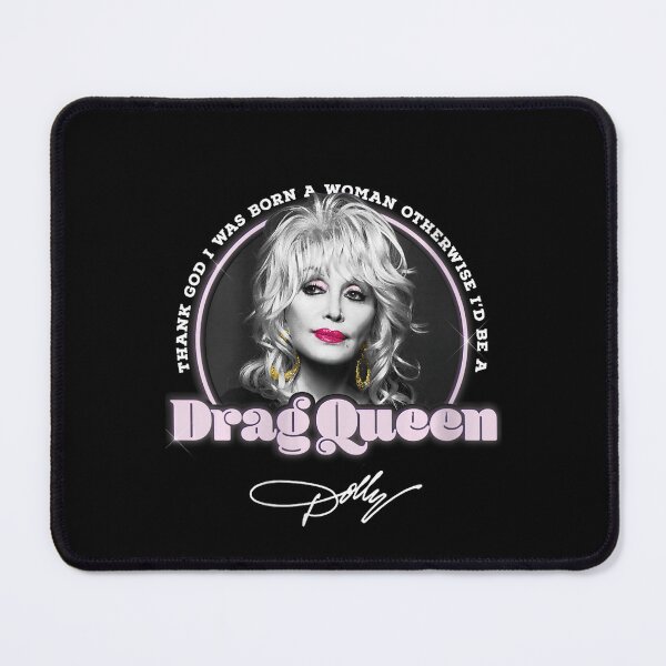 Item preview, Dolly Parton Drag Queen Quote Portrait Design designed and sold by Brandon Estrada.
