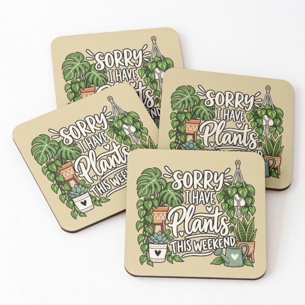 Item preview, Sorry I Have Plants This Weekend – Funny Plant Lover Houseplant Shirt designed and sold by ParfaitPrints.