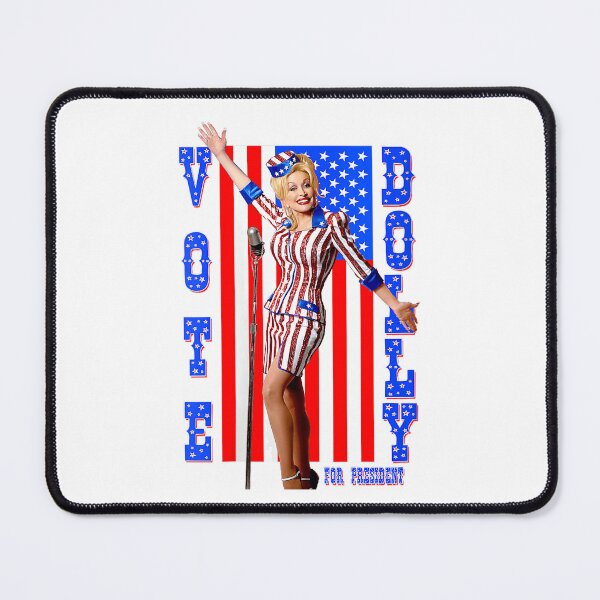 Item preview, Dolly Parton For President Patriotic Design designed and sold by Brandon Estrada.