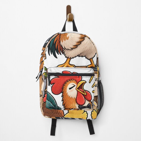Item preview, I Have An Announcement Funny Rooster Chicken designed and sold by Genzfirevibes.
