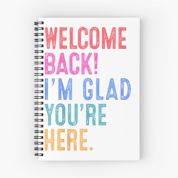 Item preview, Back to School Teacher Welcome Back I'm Glad You're Here T-Shirt designed and sold by shop-insider.