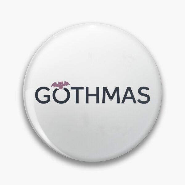 Item preview, GOTHMAS Minimal Wordmark Tiny Bat Office Safe Christmas designed and sold by benarik.