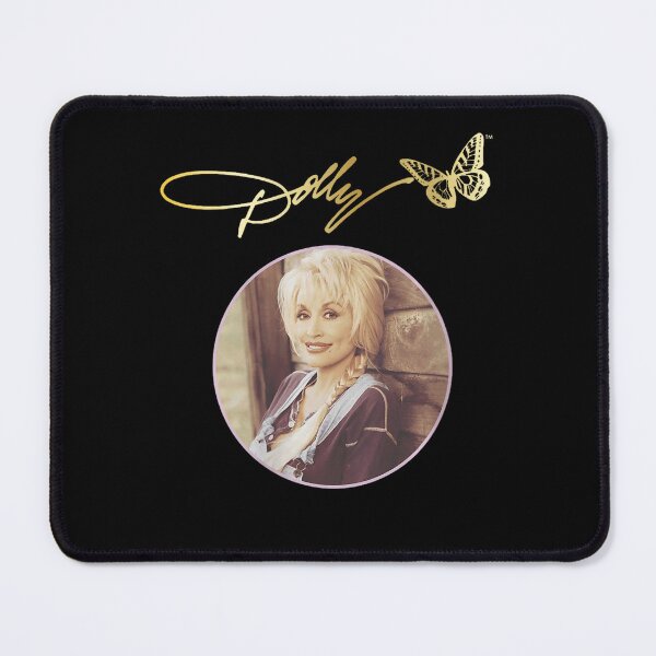 Item preview, Dolly Parton Golden Butterfly Signature Portrait designed and sold by Brandon Estrada.
