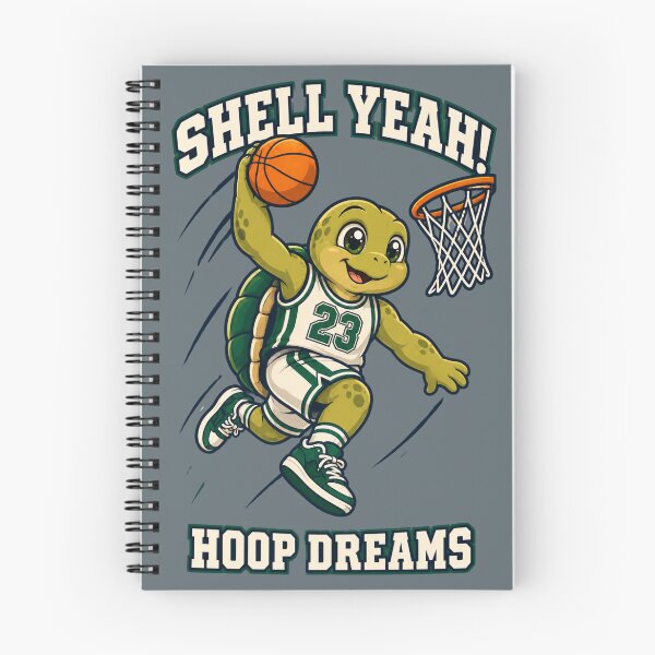 Item preview, Shell Yeah Hoop Dreams - Funny Basketball Turtle Dunking designed and sold by HOUSE OF TIST.