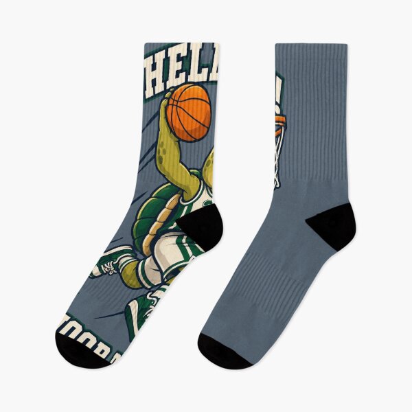 Item preview, Shell Yeah Hoop Dreams - Funny Basketball Turtle Dunking designed and sold by HOUSE OF TIST.