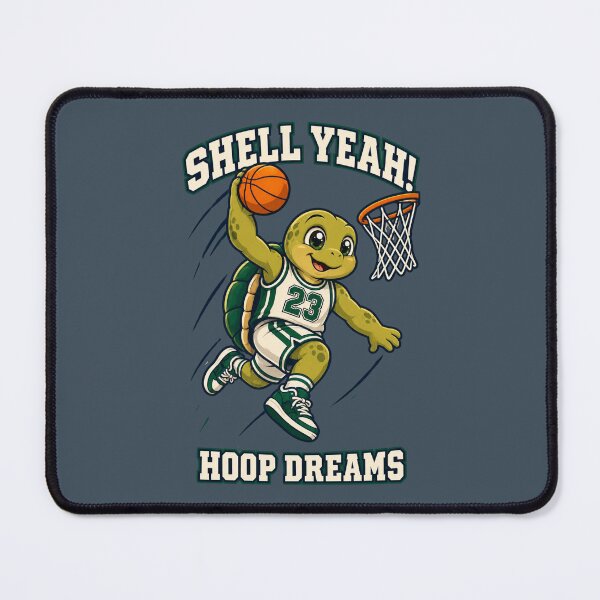 Item preview, Shell Yeah Hoop Dreams - Funny Basketball Turtle Dunking designed and sold by HOUSE OF TIST.