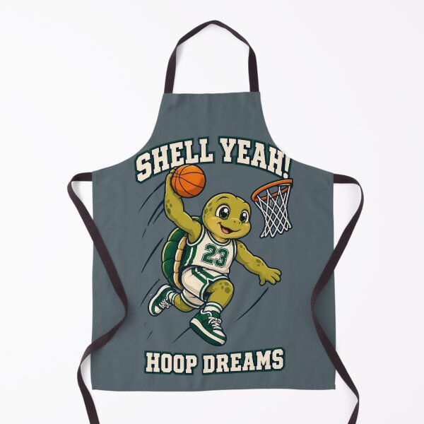 Item preview, Shell Yeah Hoop Dreams - Funny Basketball Turtle Dunking designed and sold by HOUSE OF TIST.