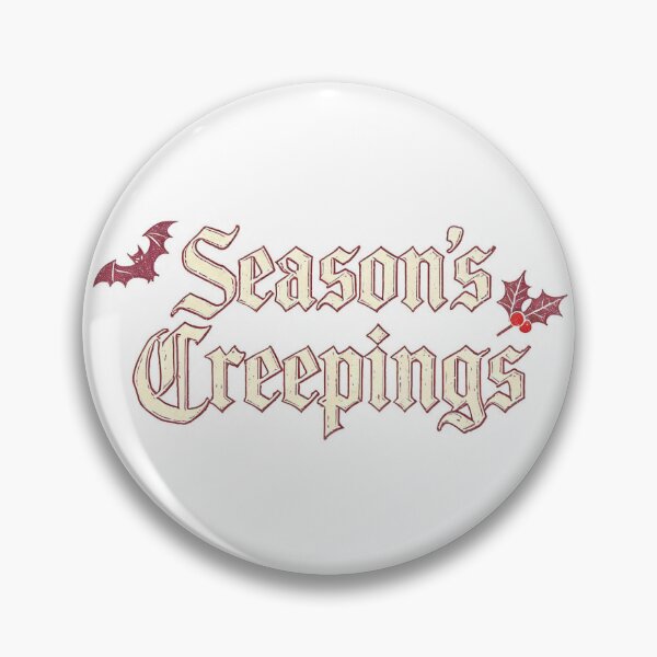 Item preview, Season's Creepings Woodcut Hand Lettering Gothic Christmas designed and sold by benarik.