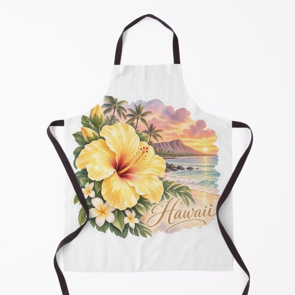Artikelvorschau, Sonnenuntergang auf Hawaii Hibiscus Island entworfen und verkauft von Whimspired By Paxx.