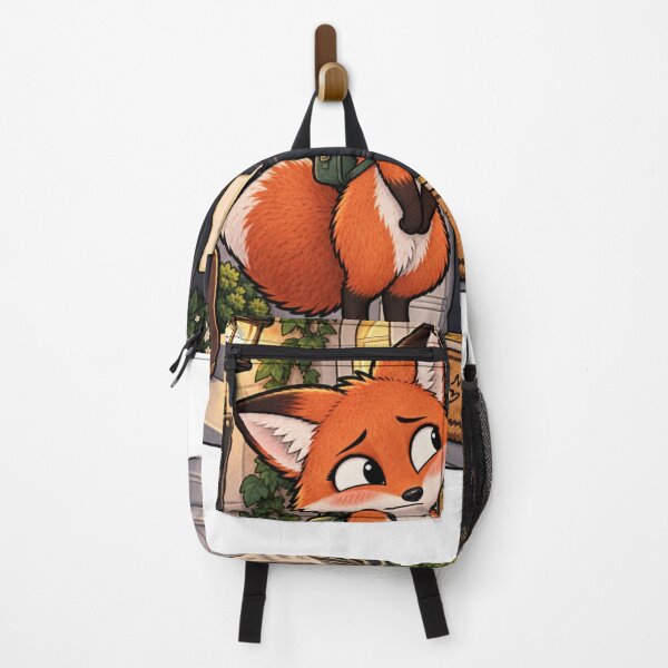 Item preview, Wrong Door Funny Fox Cute Animal Humor designed and sold by Genzfirevibes.