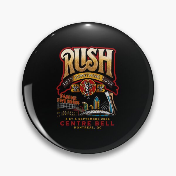 Item preview, RUSH Fifty Something Tour 2026 Bell Centre Montreal QC Sep 2, 4, 2026 designed and sold by BraylenDrado.