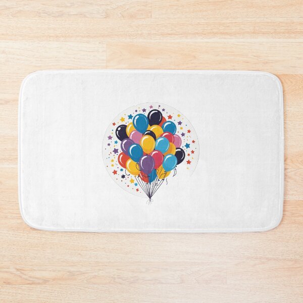 Item preview, Birthday Balloons and Confetti Icon Galaxy Space Style – Birthday gift idea designed and sold by michallechowicz.