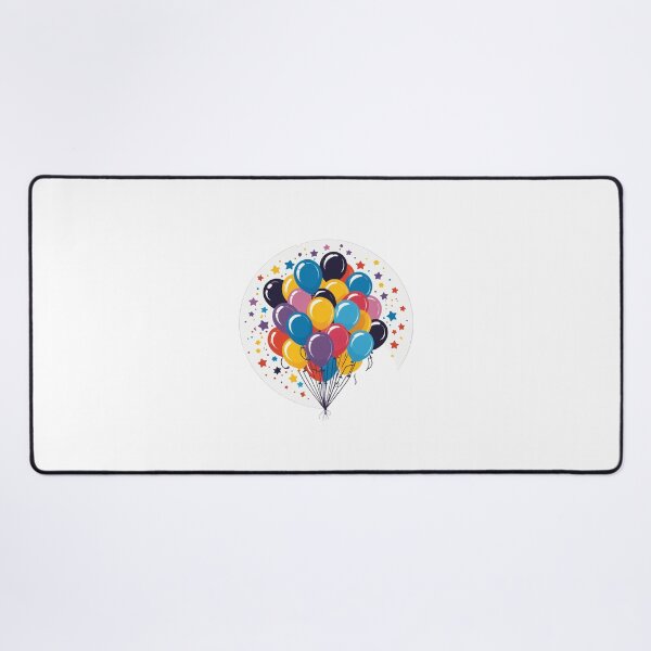 Item preview, Birthday Balloons and Confetti Icon Galaxy Space Style – Birthday gift idea designed and sold by michallechowicz.