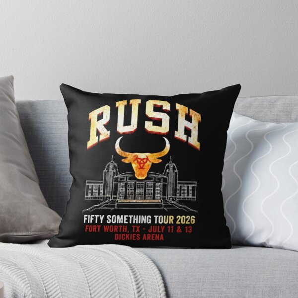 Item preview, RUSH Fifty Something Tour 2026 Fort Worth Texas designed and sold by BraylenDrado.