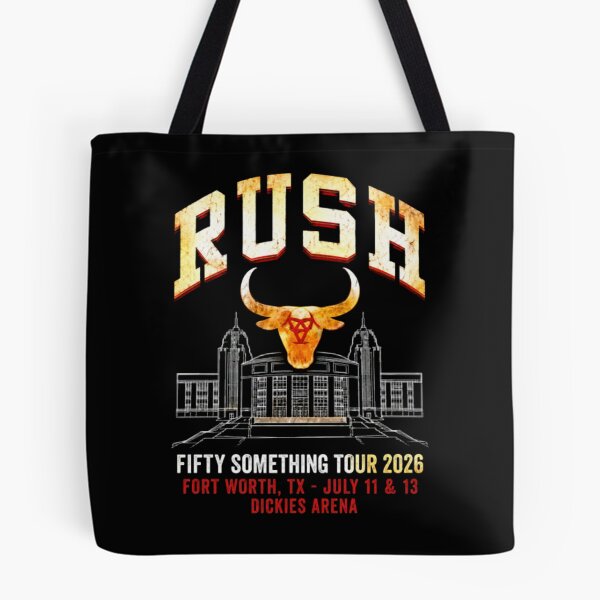 Item preview, RUSH Fifty Something Tour 2026 Fort Worth Texas designed and sold by BraylenDrado.